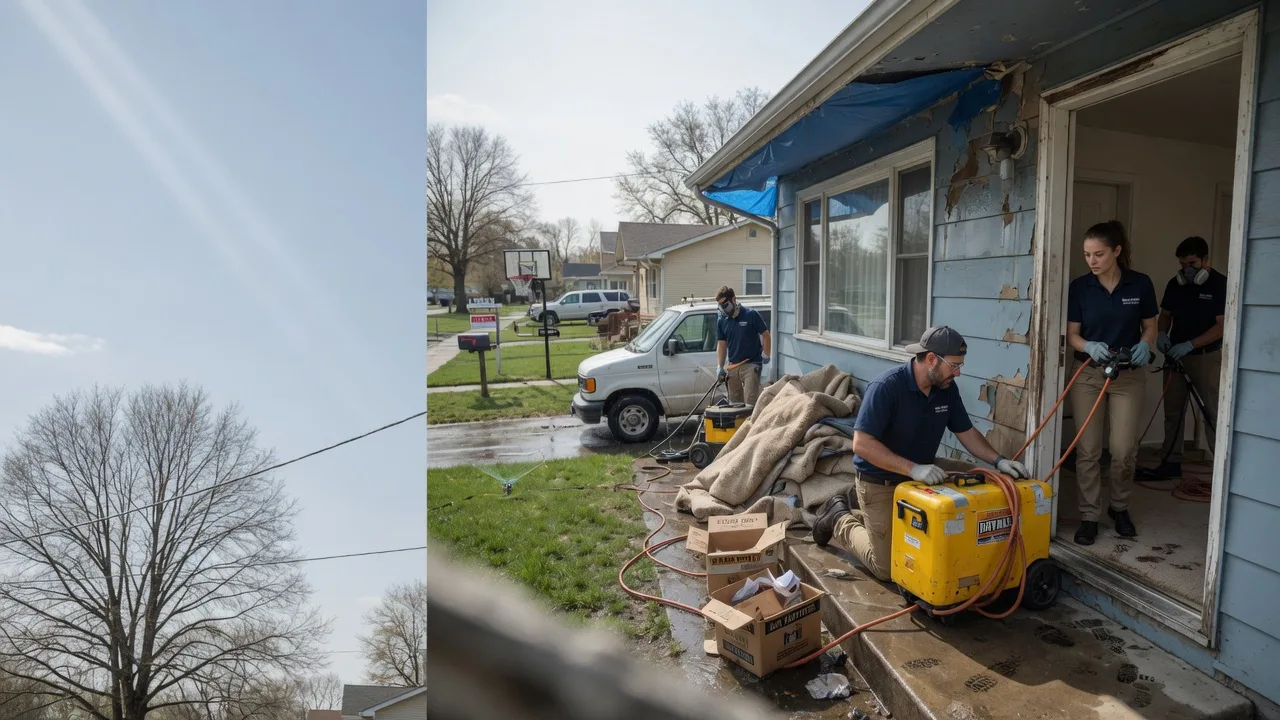 Basement Flood Cleanup in Delta, IA near me